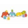 Clementoni - Jucarie educationala Soft Clemmy tren senzorial pentru dezvoltarea senzoriala si motorie a copiilor Clementoni - 2